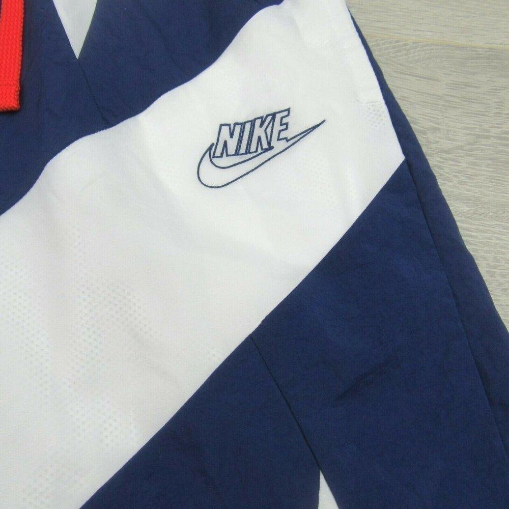 Nike Sportswear Throwback Nylon Basketball Shorts Size Large Mens NEW - Picture 4 of 11
